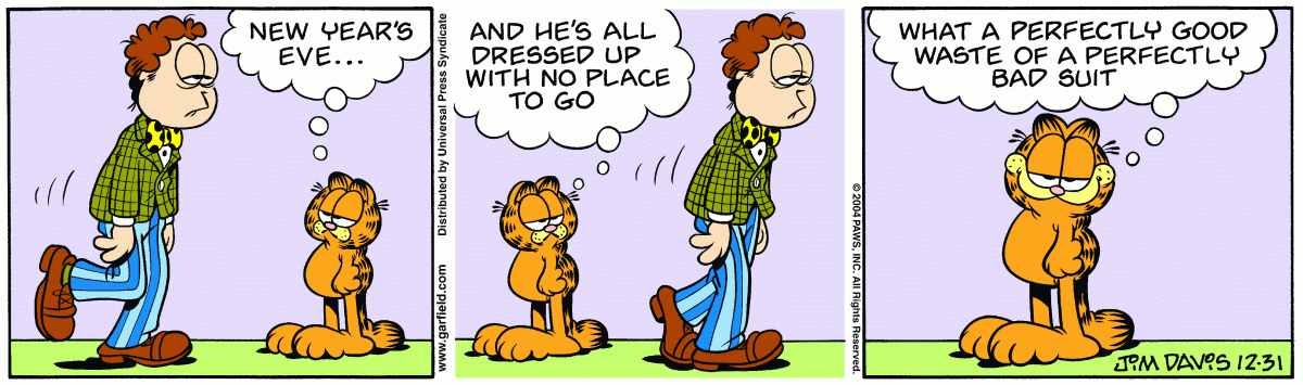 Garfield, December 31, 2004