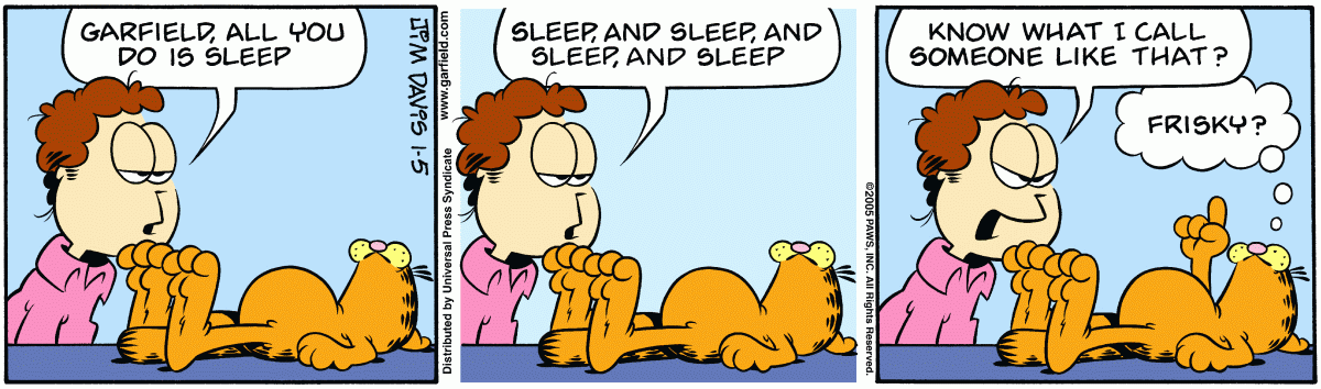 Garfield, January 5, 2005