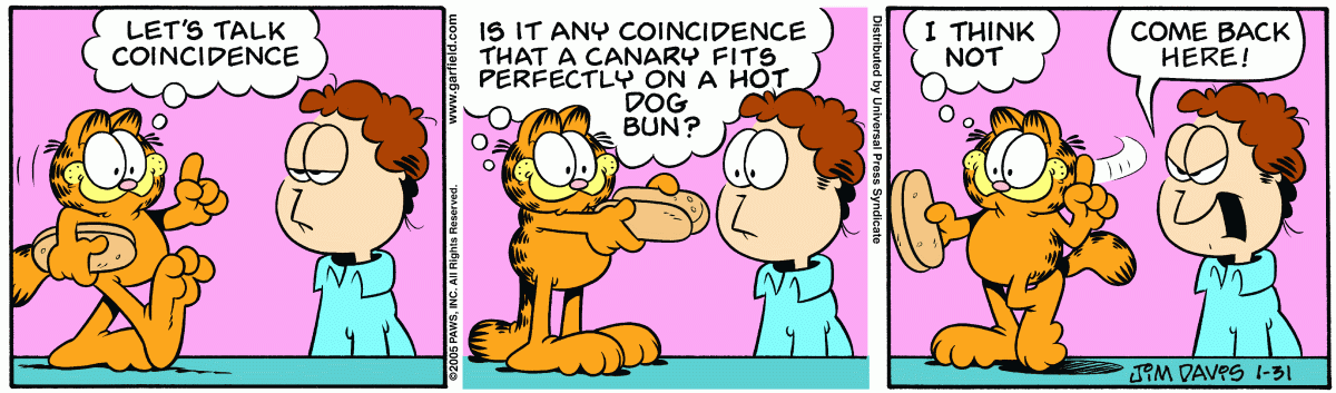 Garfield, January 31, 2005