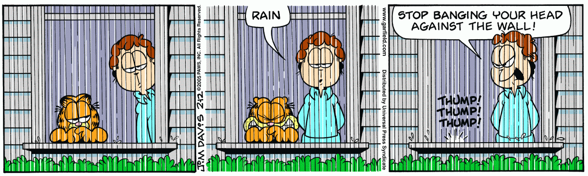 Garfield, February 12, 2005