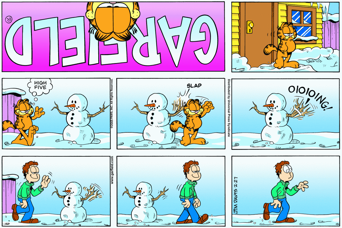 Garfield, February 27, 2005