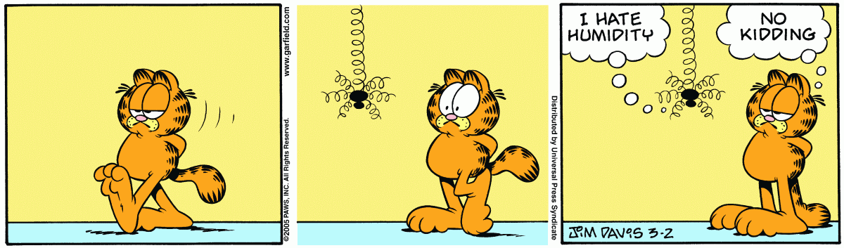 Garfield, March 2, 2005
