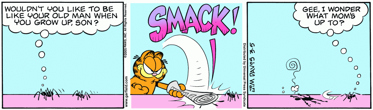 Garfield, March 5, 2005