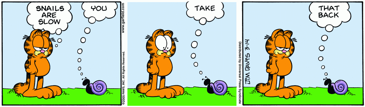 Garfield, March 14, 2005