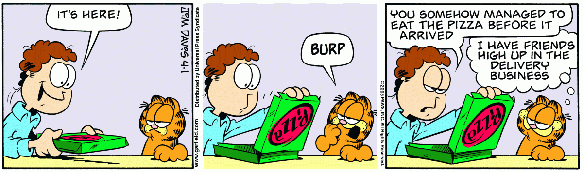 Garfield, April 1, 2005