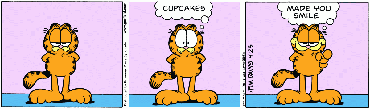 Garfield, April 23, 2005