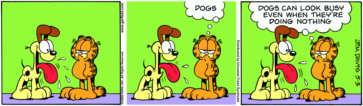 Garfield, May 3, 2005