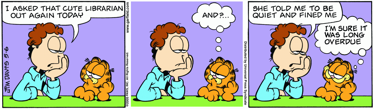 Garfield, May 6, 2005