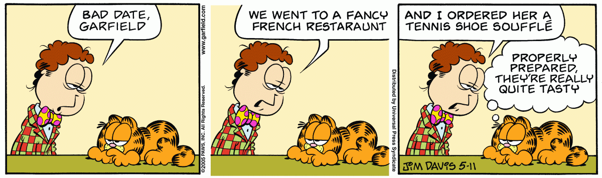 Garfield, May 11, 2005