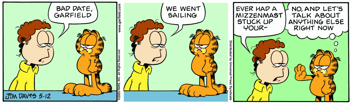Garfield, May 12, 2005