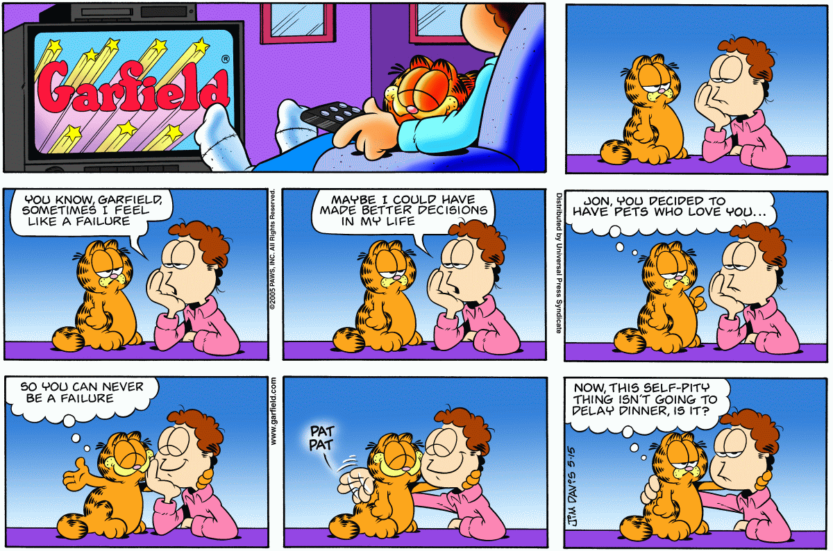 Garfield, May 15, 2005