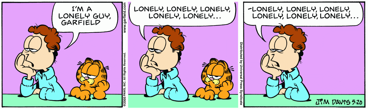 Garfield, May 20, 2005