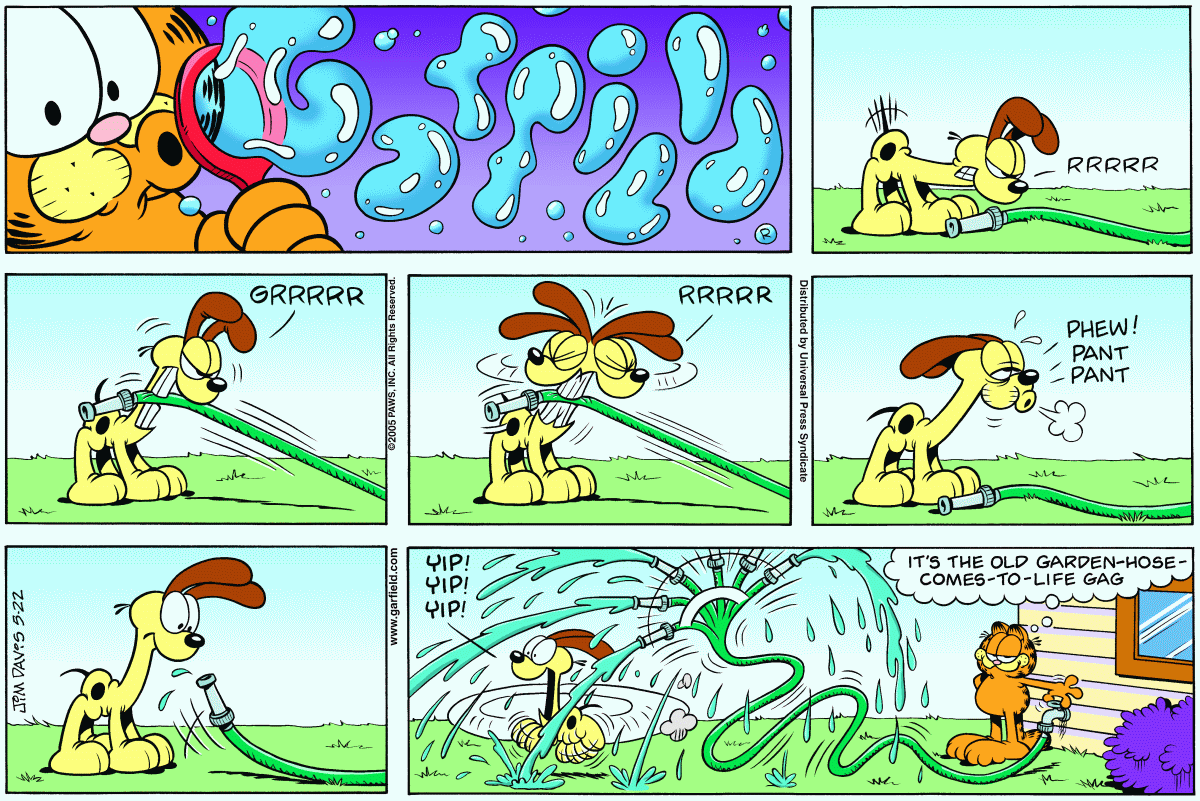 Garfield, May 22, 2005