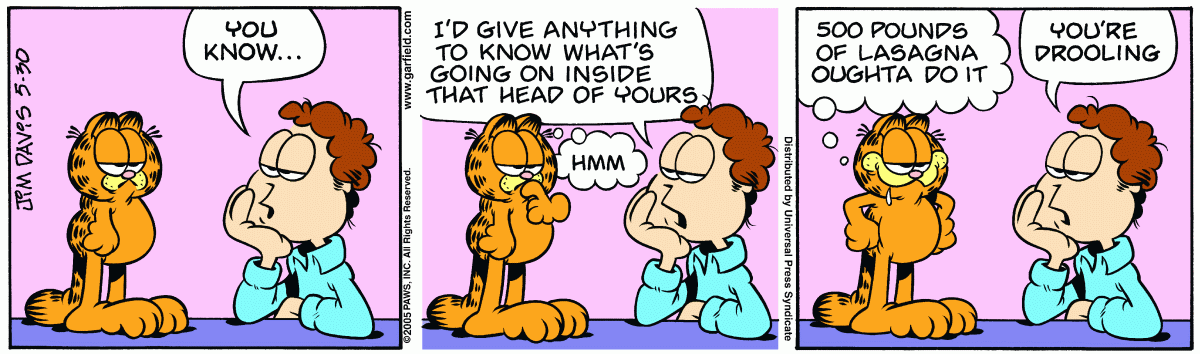 Garfield, May 30, 2005