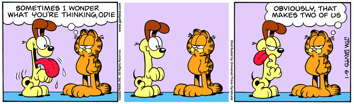 Garfield, June 1, 2005