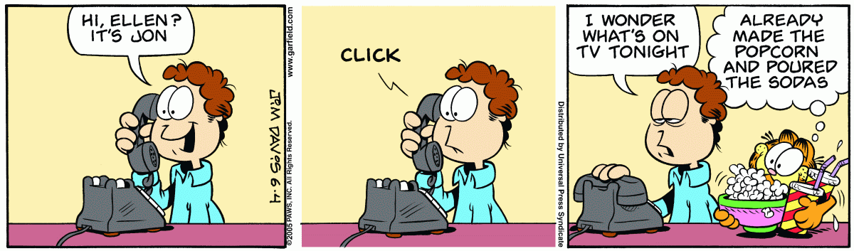 Garfield, June 4, 2005