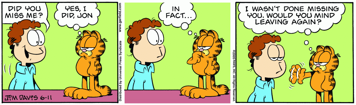 Garfield, June 11, 2005