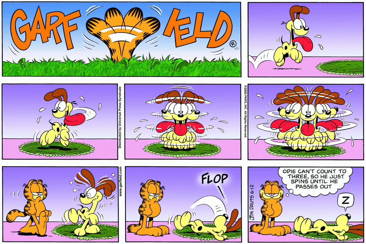 Garfield, June 12, 2005