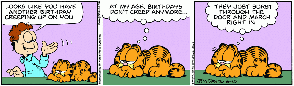 Garfield, June 15, 2005