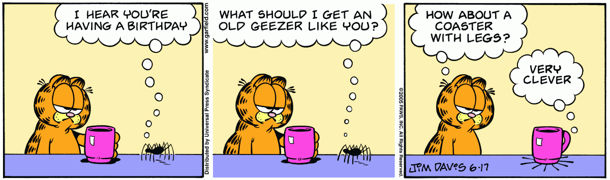 Garfield, June 17, 2005