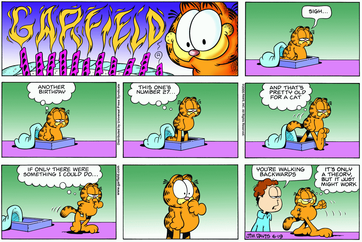 Garfield, June 19, 2005