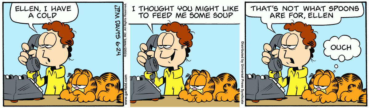 Garfield, June 24, 2005