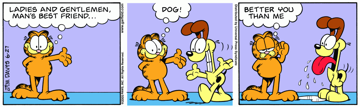 Garfield, June 27, 2005