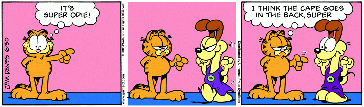 Garfield, June 30, 2005
