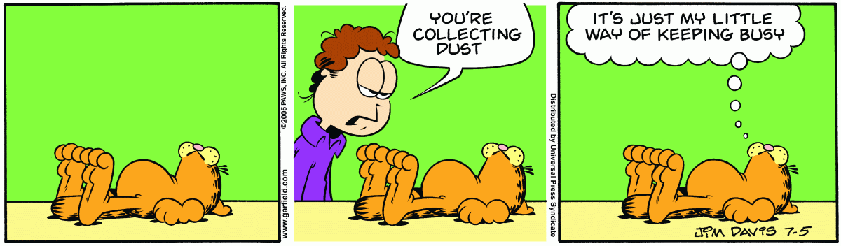 Garfield, July 5, 2005