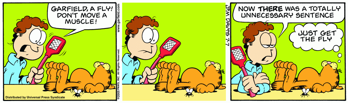 Garfield, July 7, 2005