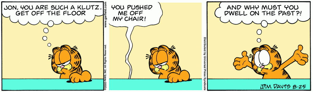 Garfield, August 25, 2005