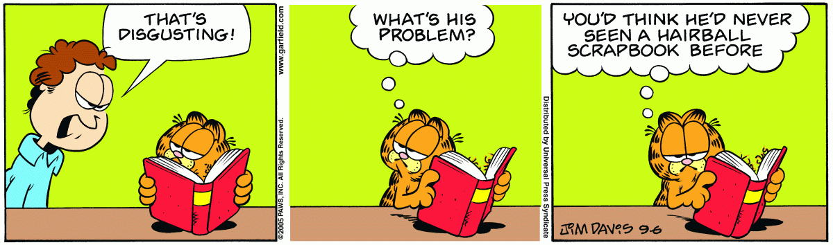 Garfield, September 6, 2005