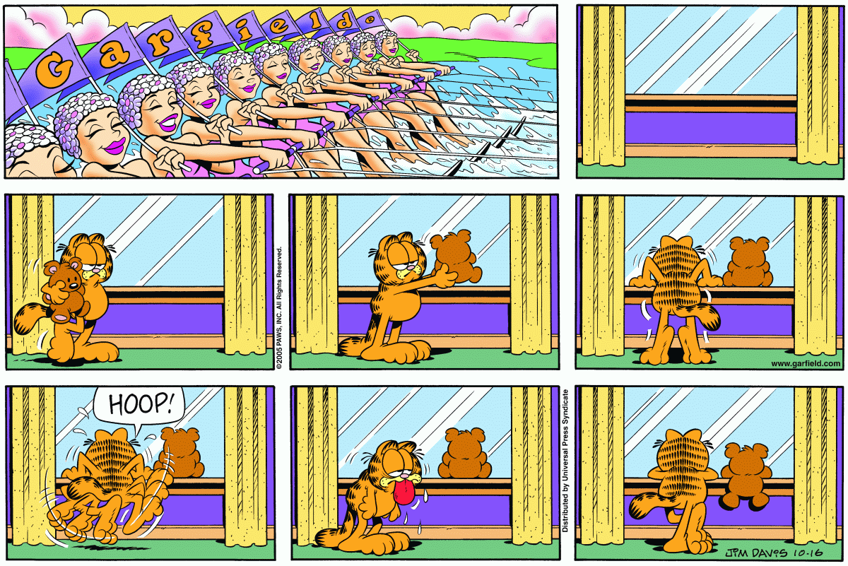 Garfield, October 16, 2005