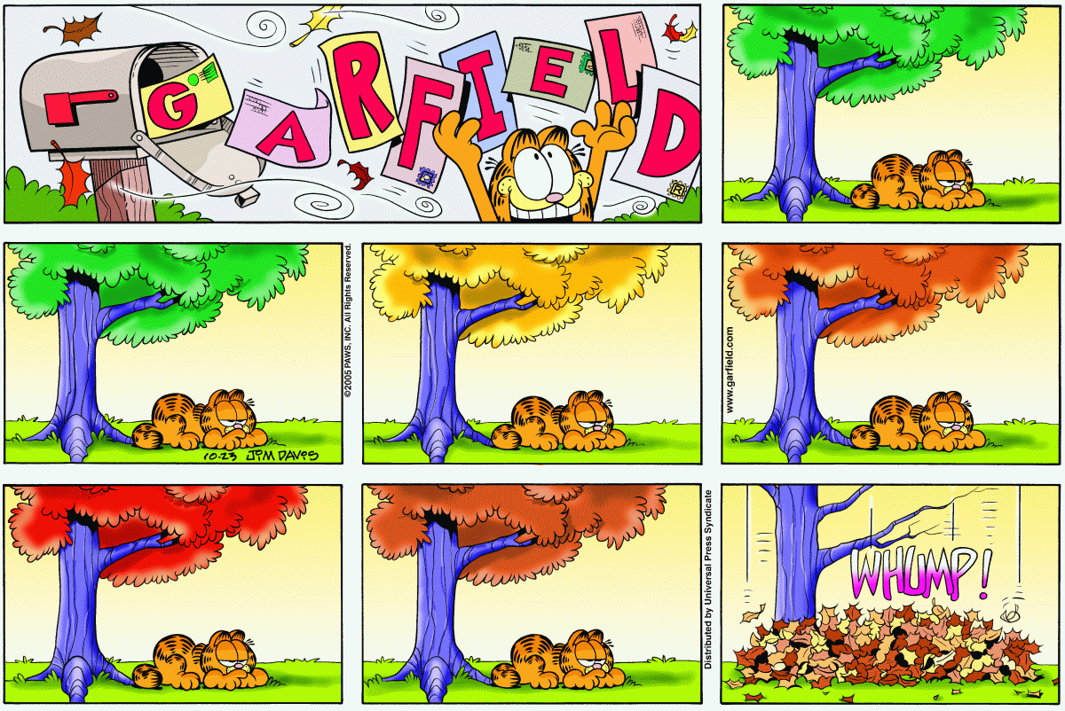 Garfield, October 23, 2005