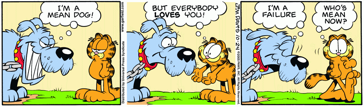 Garfield, October 24, 2005