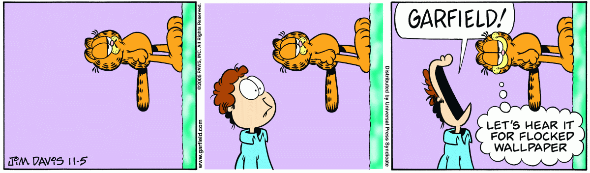 Garfield, November 5, 2005