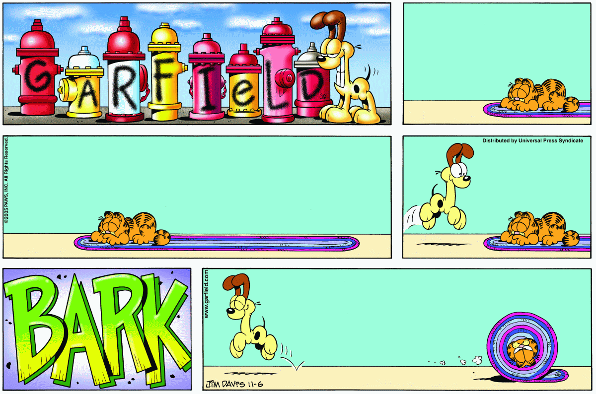 Garfield, November 6, 2005