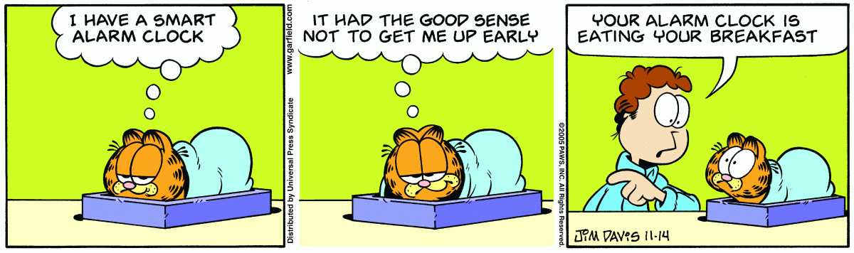 Garfield, November 14, 2005