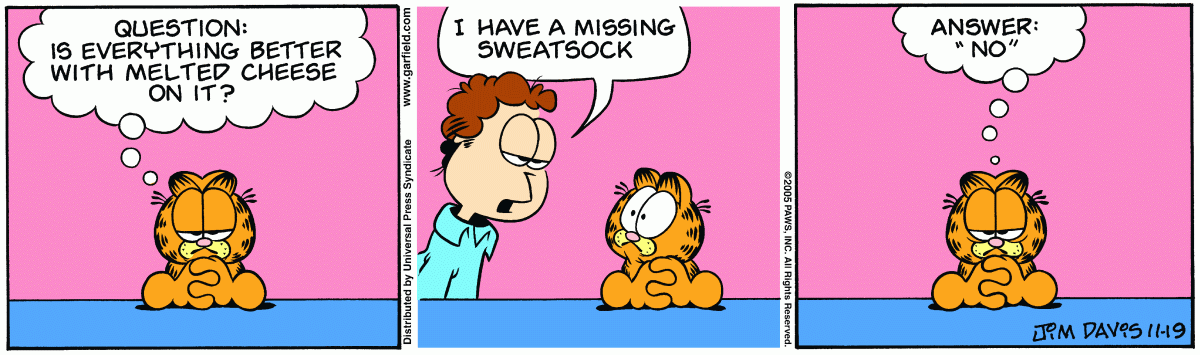 Garfield, November 19, 2005
