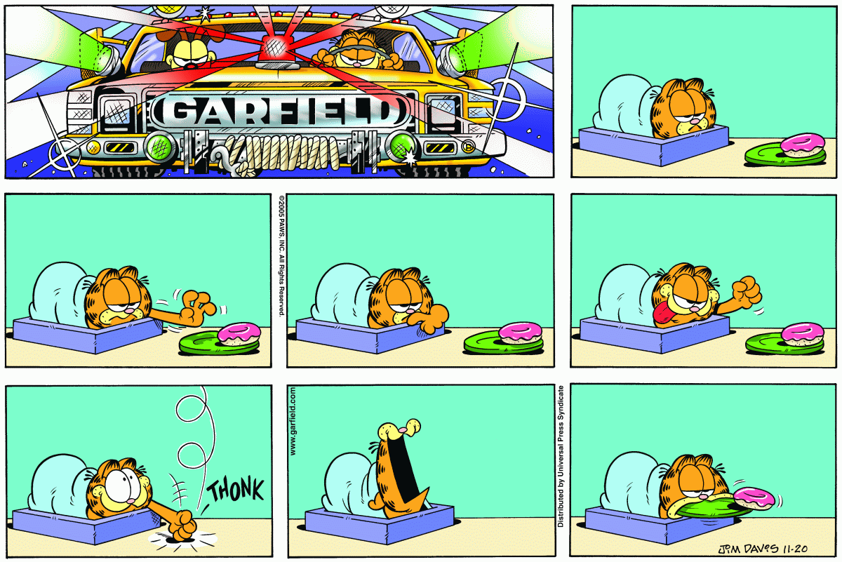 Garfield, November 20, 2005