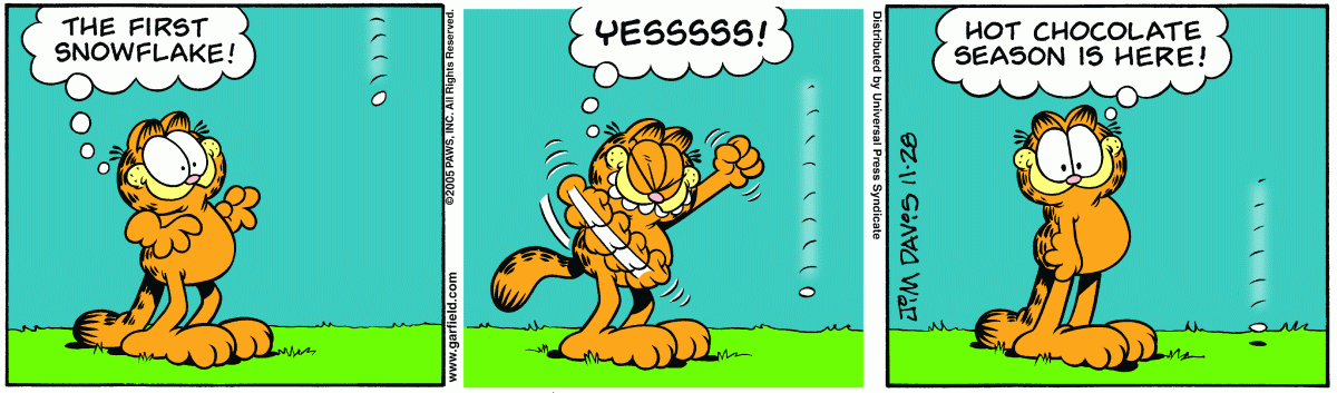 Garfield, November 28, 2005