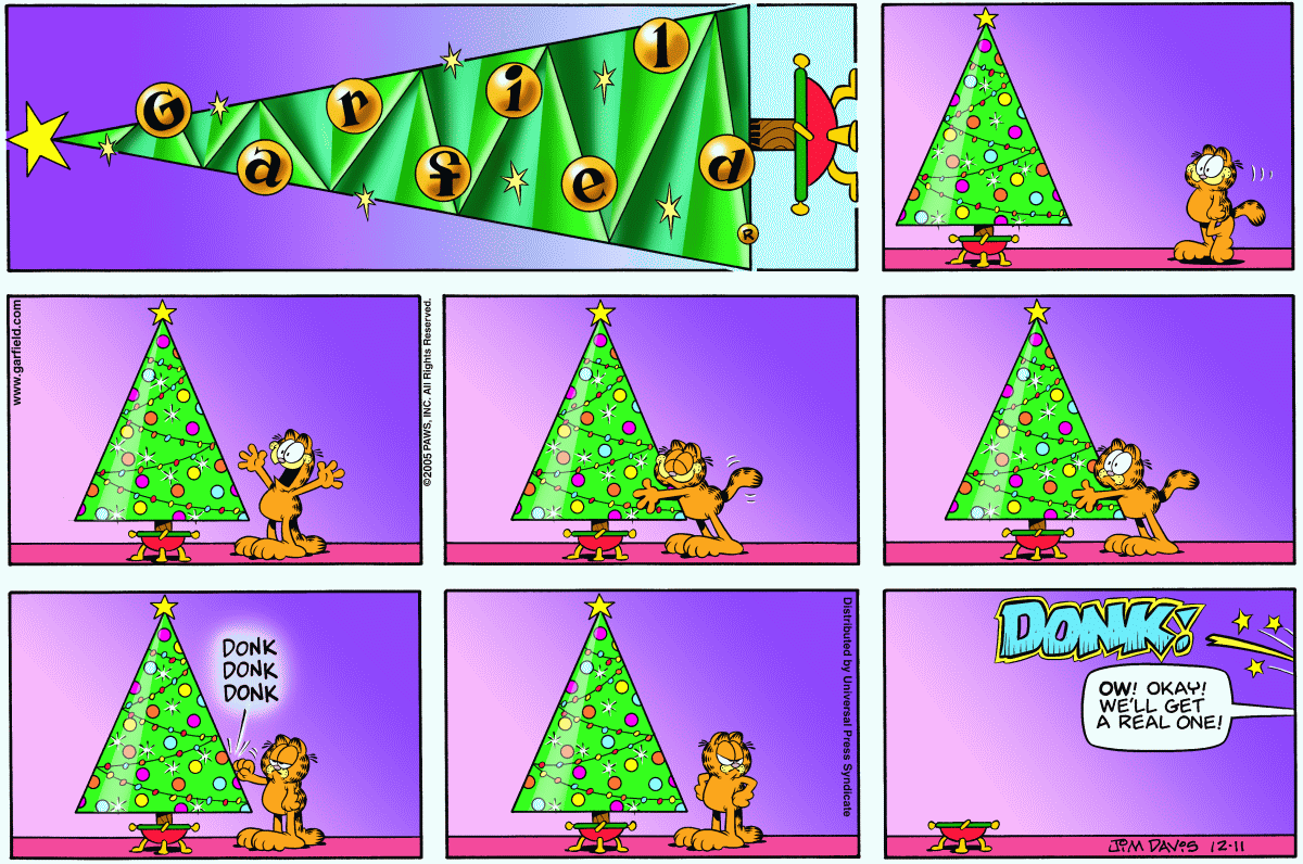 Garfield, December 11, 2005