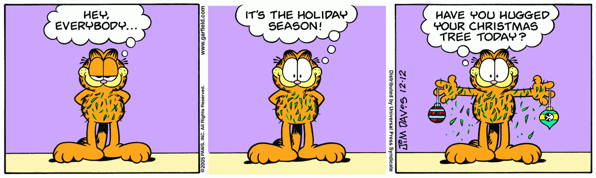 Garfield, December 12, 2005