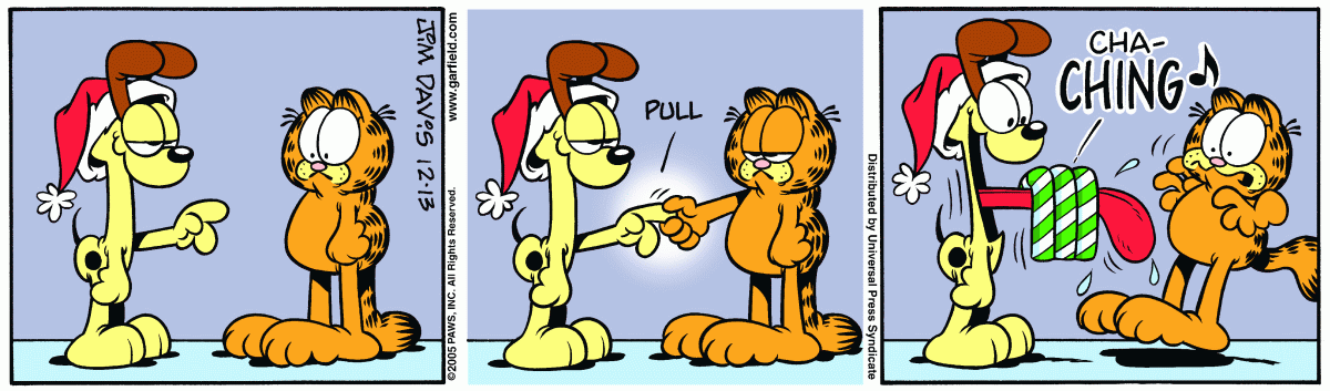 Garfield, December 13, 2005