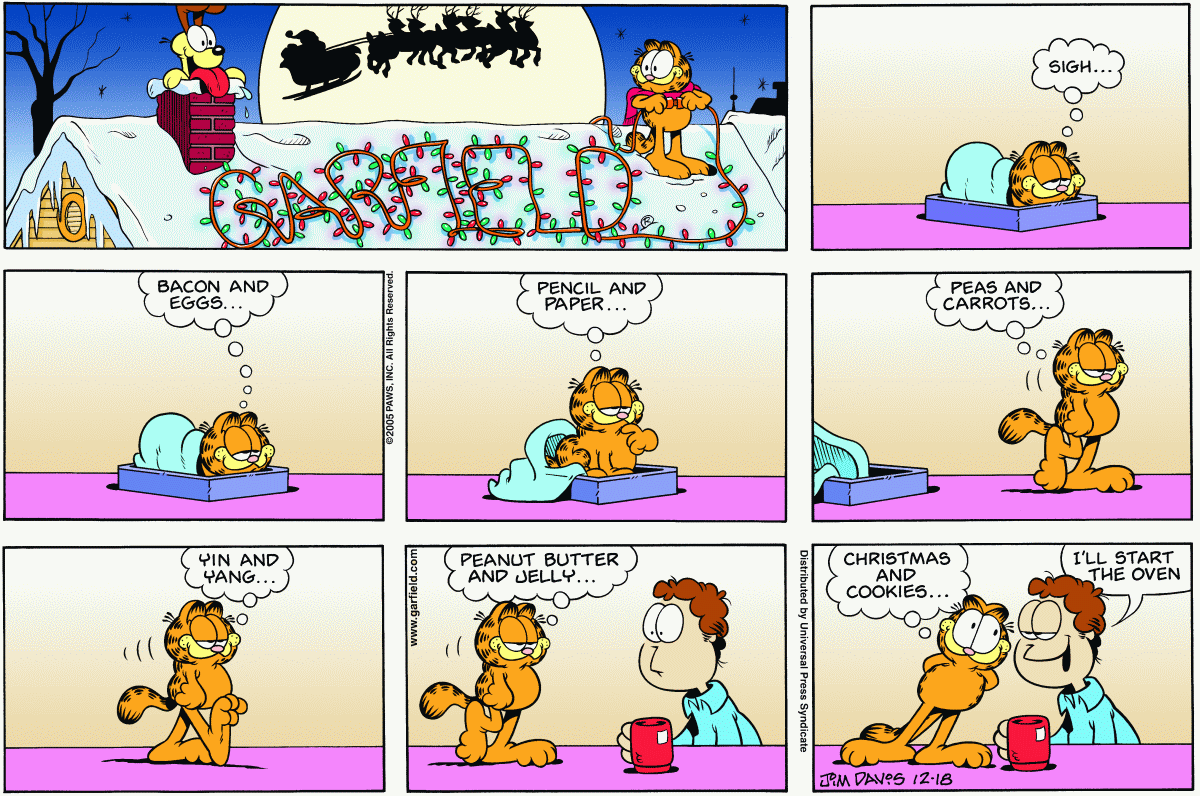 Garfield, December 18, 2005