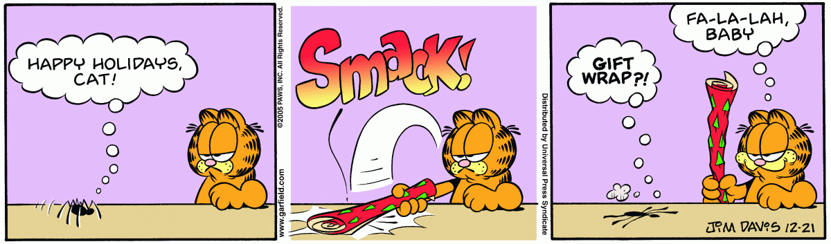 Garfield, December 21, 2005
