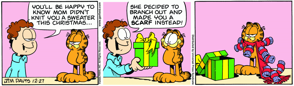 Garfield, December 27, 2005