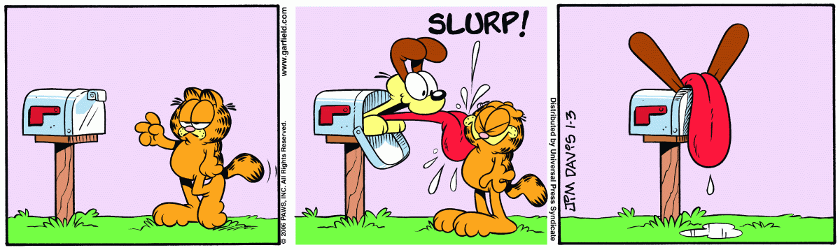 Garfield, January 3, 2006