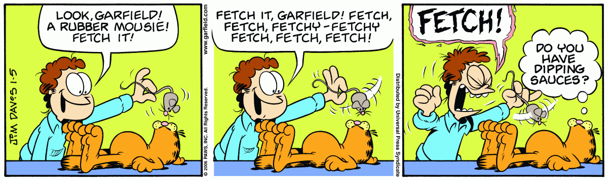 Garfield, January 5, 2006