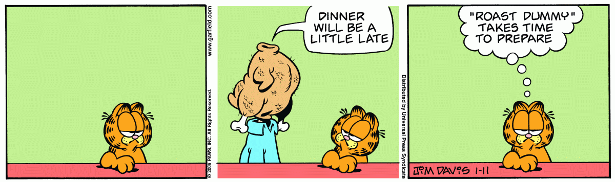 Garfield, January 11, 2006